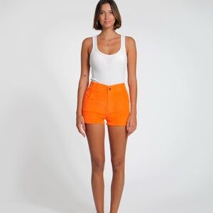 Orange Women's Shorts, New without tags